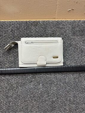 Sasson Jeans White Trifold Wallet